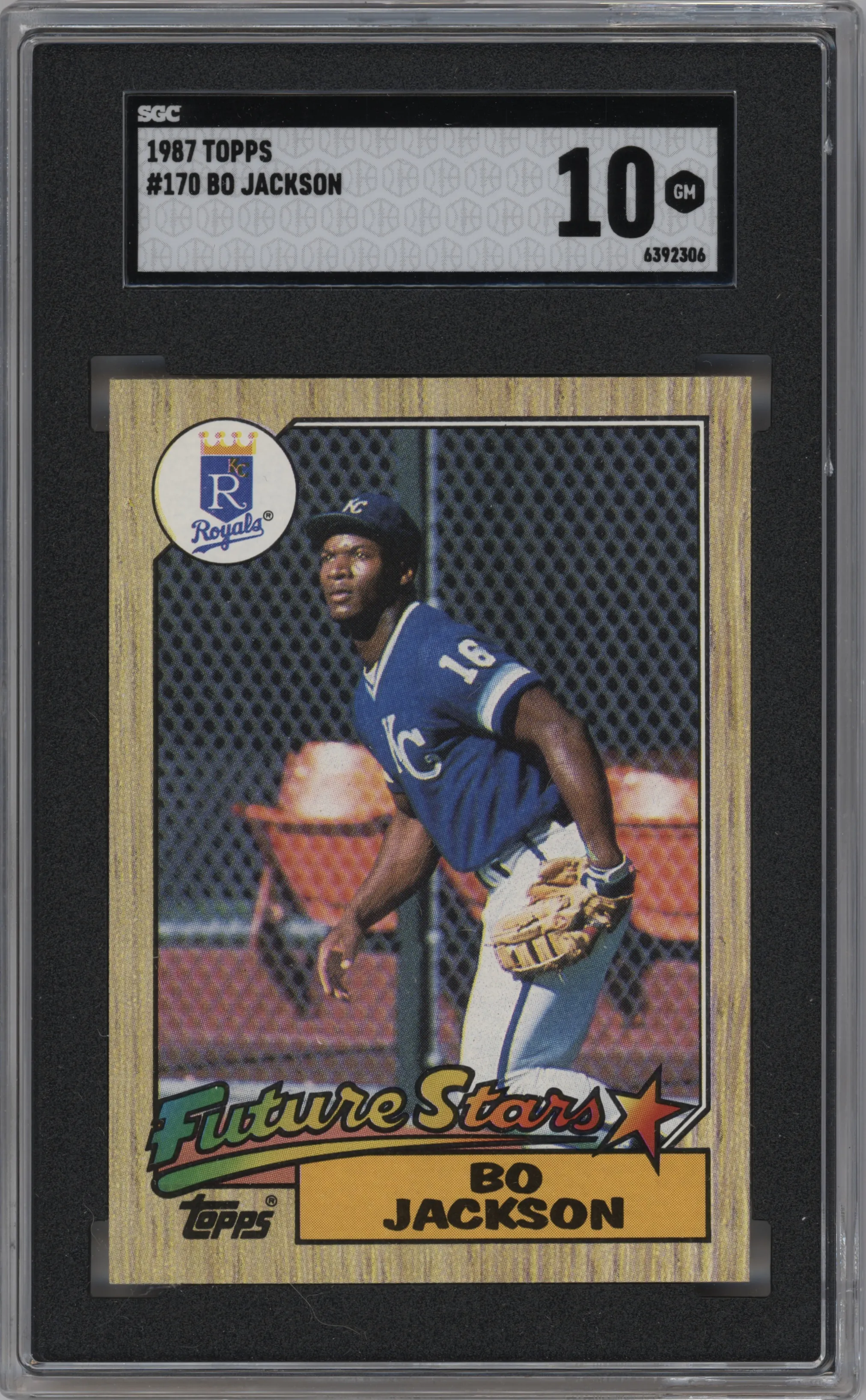 1987 Topps Bo Jackson #170 SGC 10