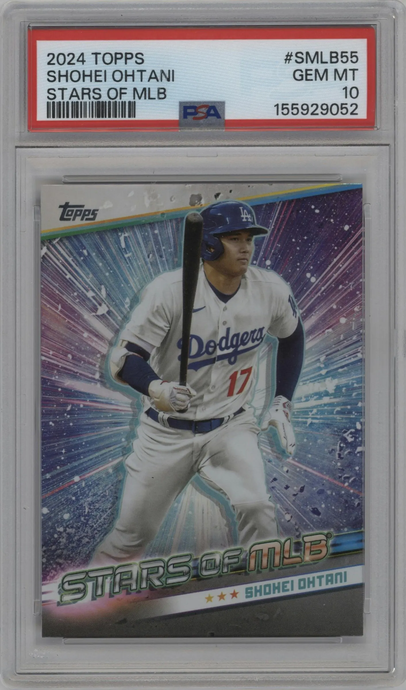 2024 Topps Stars of MLB Shohei Ohtani PSA 10