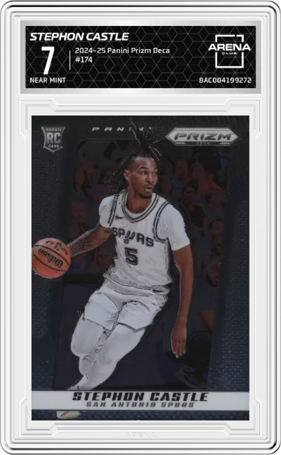 2024 Panini Prizm Deca Stephon Castle #174 ARENA CLUB 7