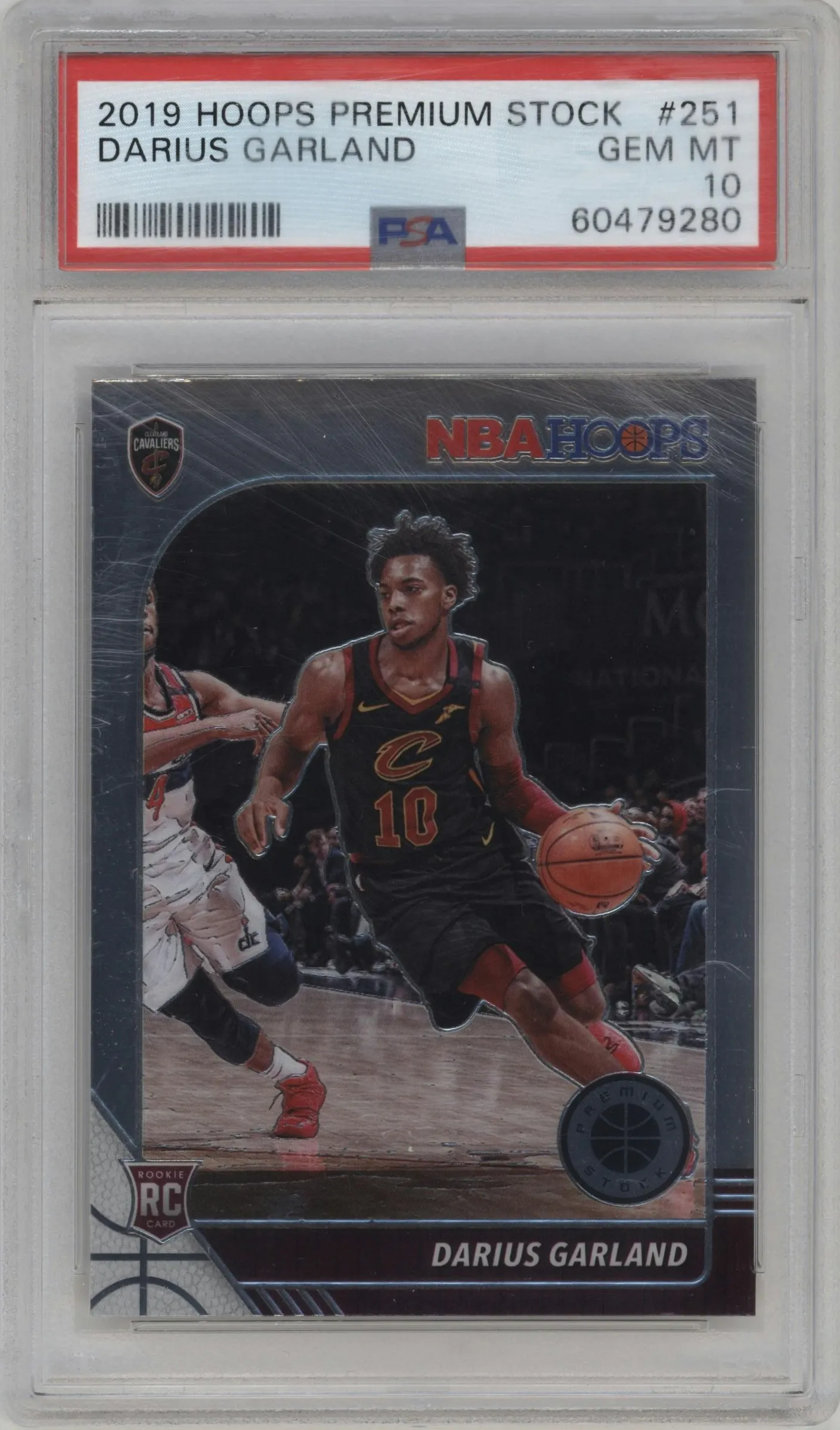 2019 Panini Hoops Premium Stock Darius Garland #251 PSA 10