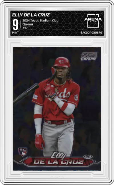 2024 Topps Stadium Club Chrome Elly De La Cruz #48 ARENA CLUB 9