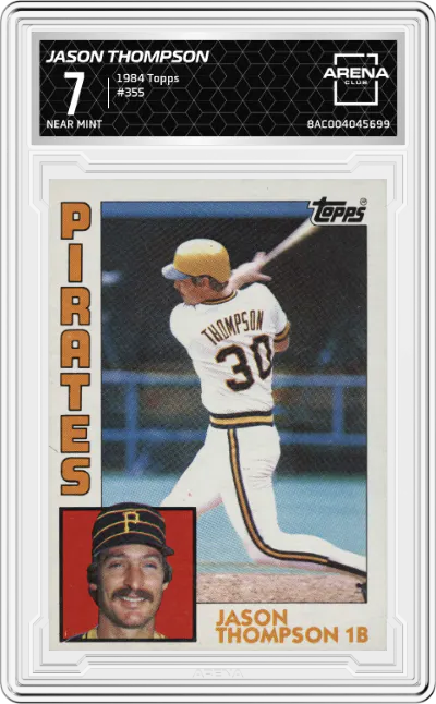 1984 Topps Jason Thompson #355 ARENA CLUB 7