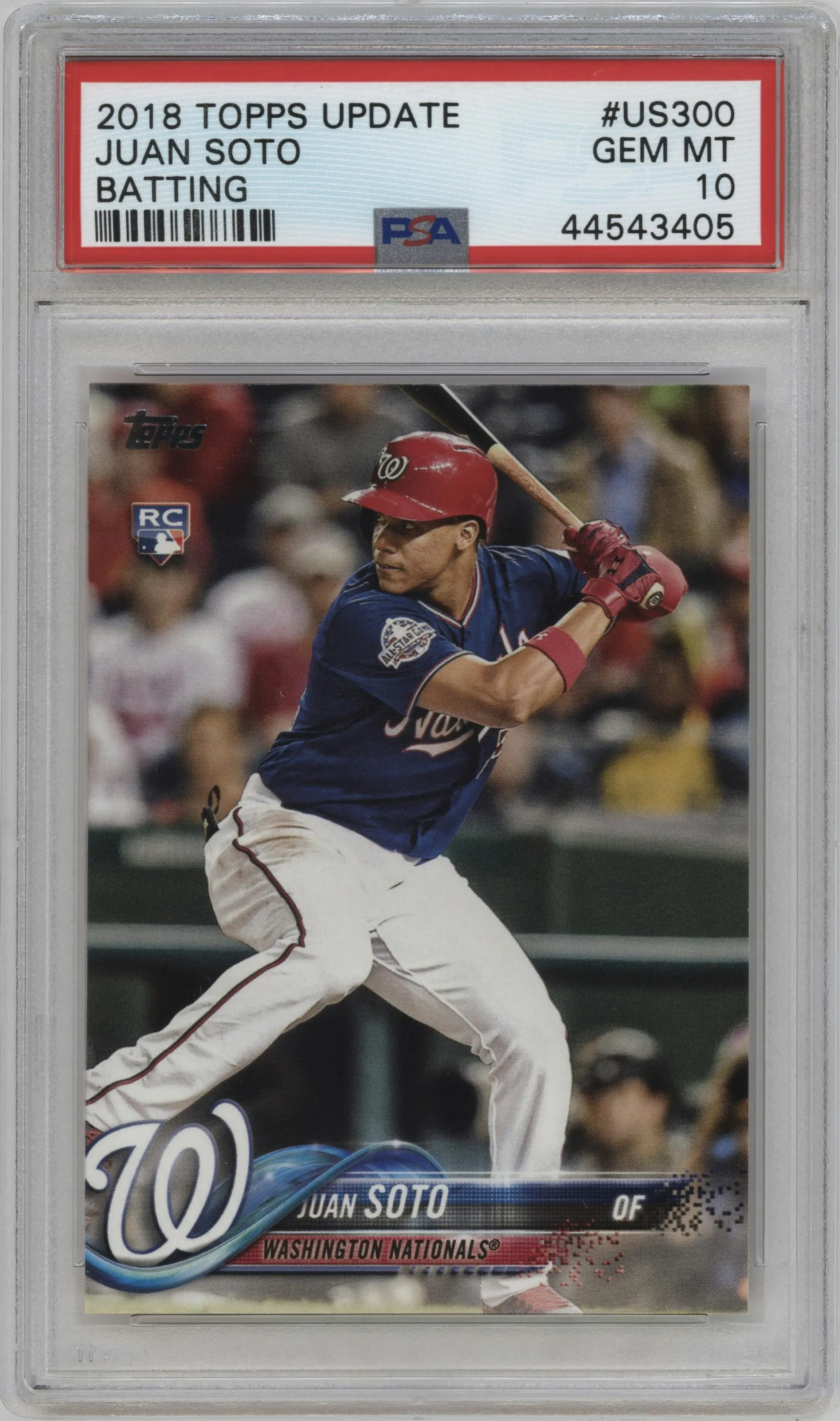 2018 Topps Update Juan Soto #US300 PSA 10