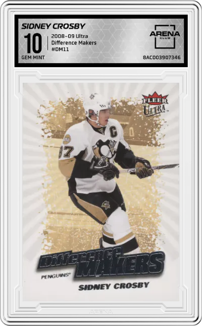 2008 Ultra Difference Makers Sidney Crosby ARENA CLUB 10