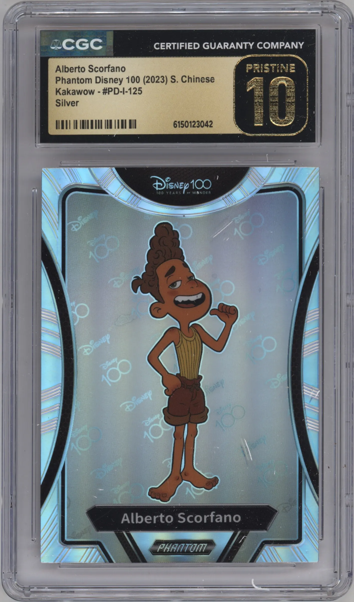 2023 Kakawow Disney 100 Silver Alberto Scorfano CGC 10