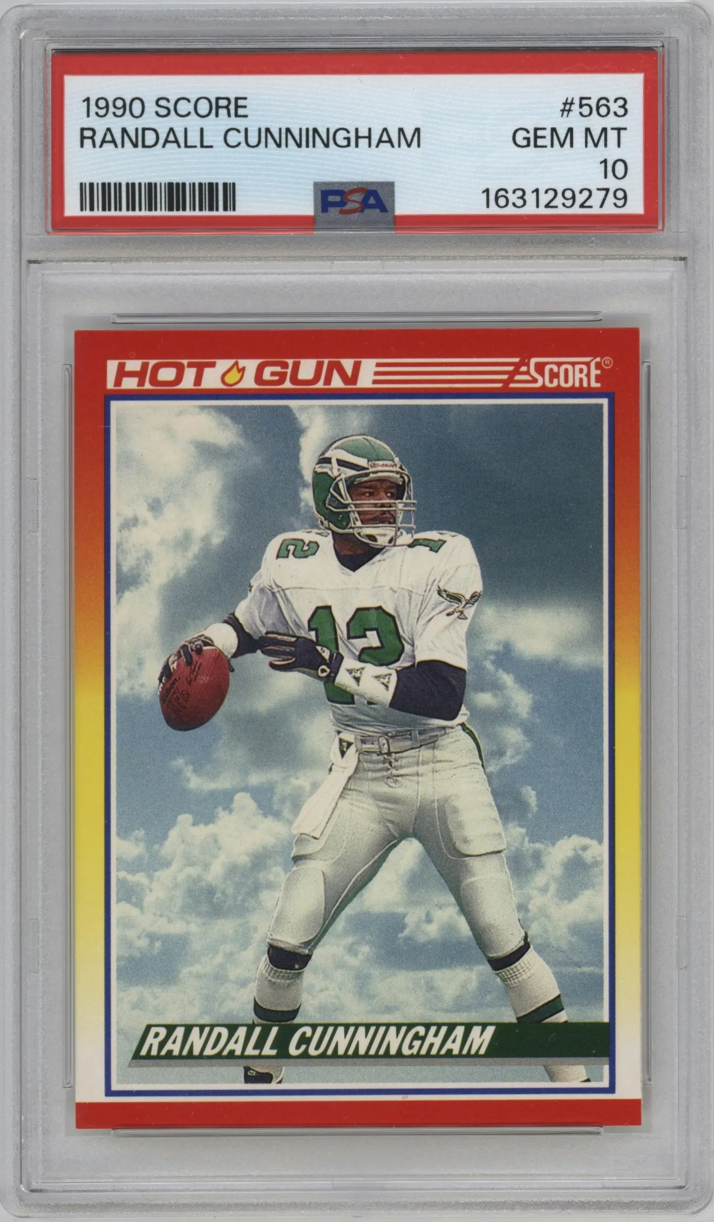 1990 Score Randall Cunningham #563 PSA 10