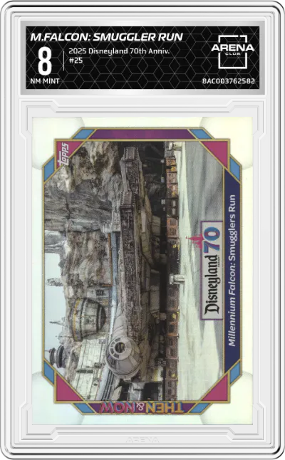 2025 Topps Disneyland 70th Anniversary Millennium Falcon: Smuggler Run ARENA CLUB 8