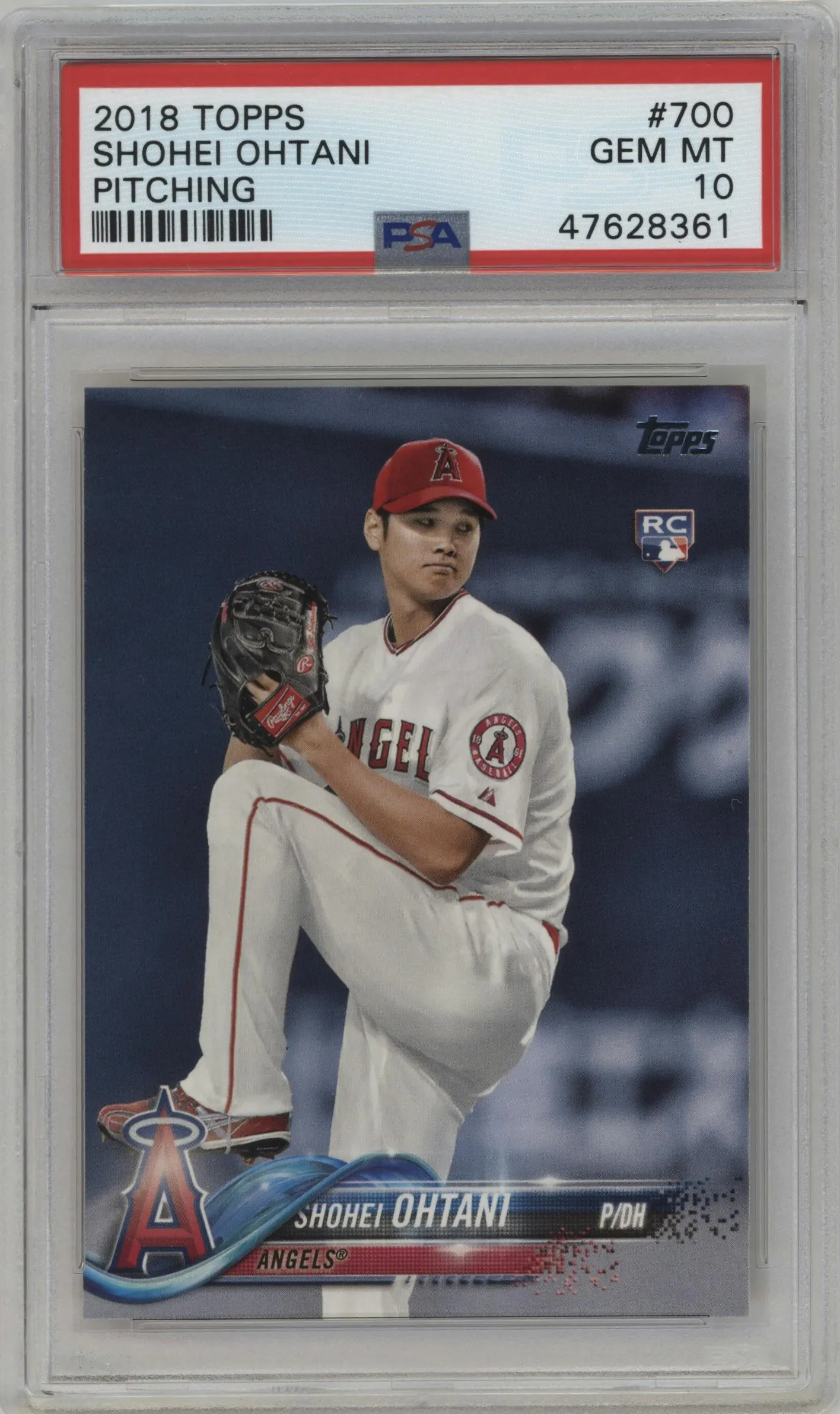 2018 Topps Series 2 Shohei Ohtani PSA 10