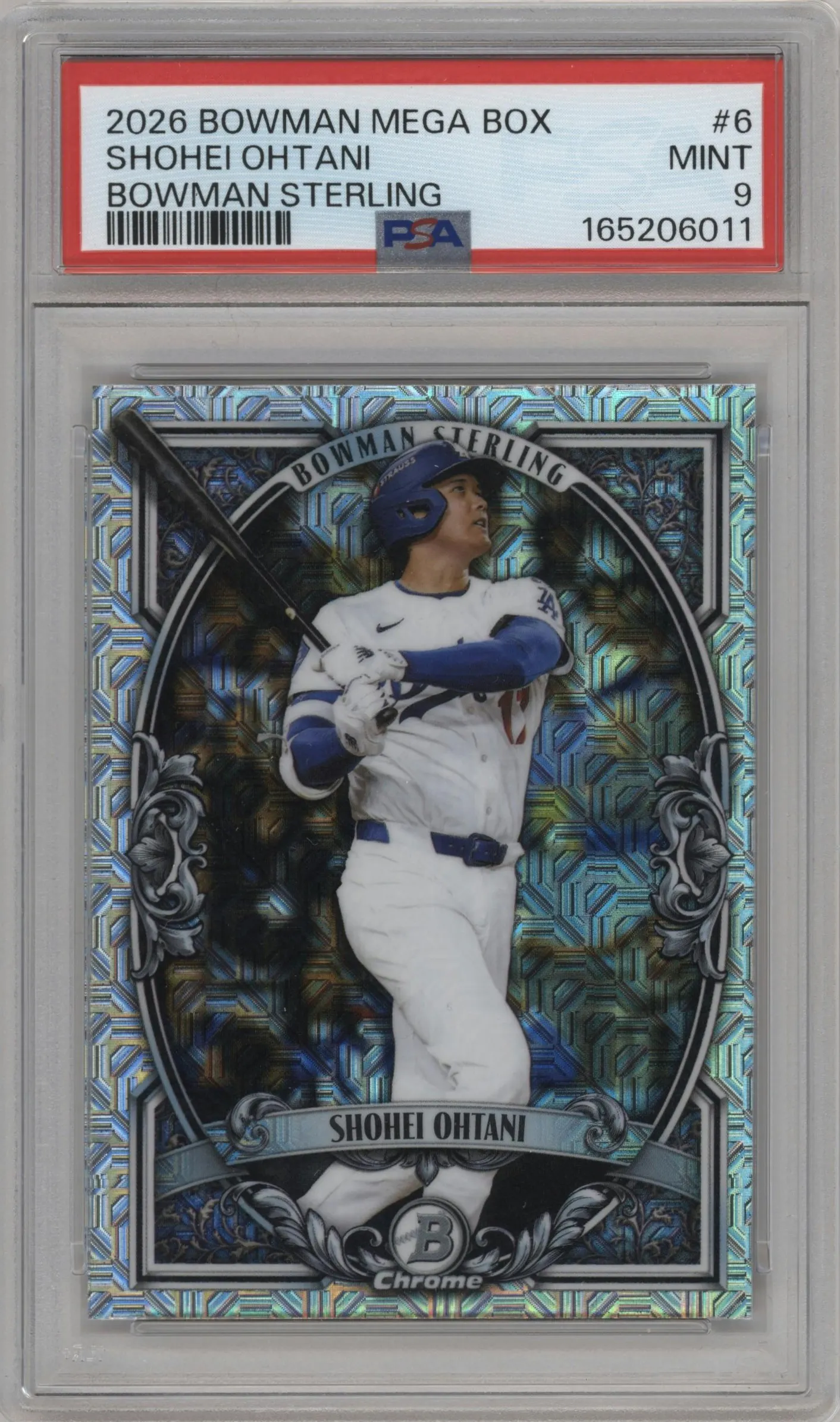 2026 Bowman Mega Box Bowman Sterling Shohei Ohtani #BST-6 PSA 9