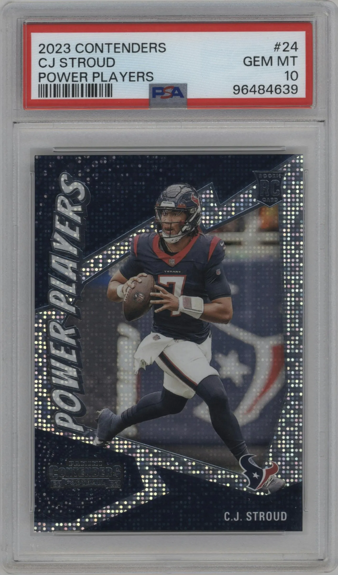 2023 Panini Contenders Power Players C.J. Stroud #24 PSA 10