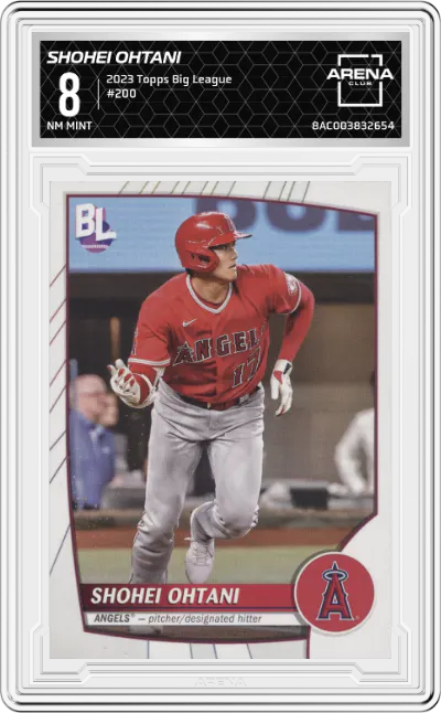 2023 Topps Big League Shohei Ohtani ARENA CLUB 8