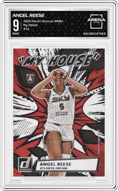 2026 Panini Donruss WNBA My House Angel Reese #14 ARENA CLUB 9