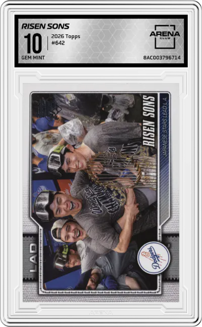 2026 Topps Risen Sons #642 ARENA CLUB 10