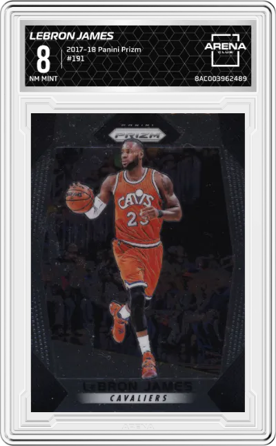 2017 Panini Prizm LeBron James ARENA CLUB 8