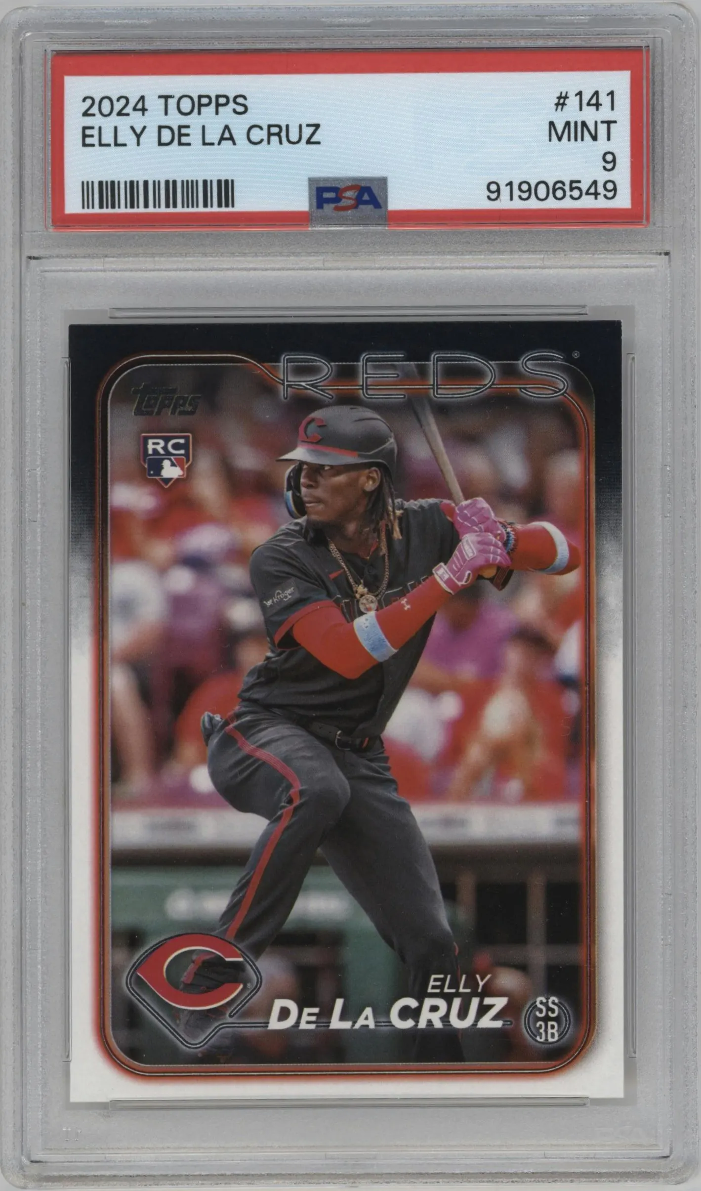 2024 Topps Elly De La Cruz #141 PSA 9