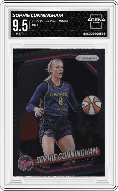 2025 Panini Prizm WNBA Sophie Cunningham #63 ARENA CLUB 9.5
