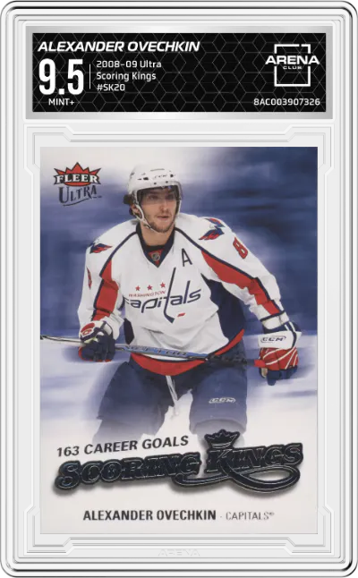 2008 Ultra Scoring Kings Alexander Ovechkin ARENA CLUB 9.5