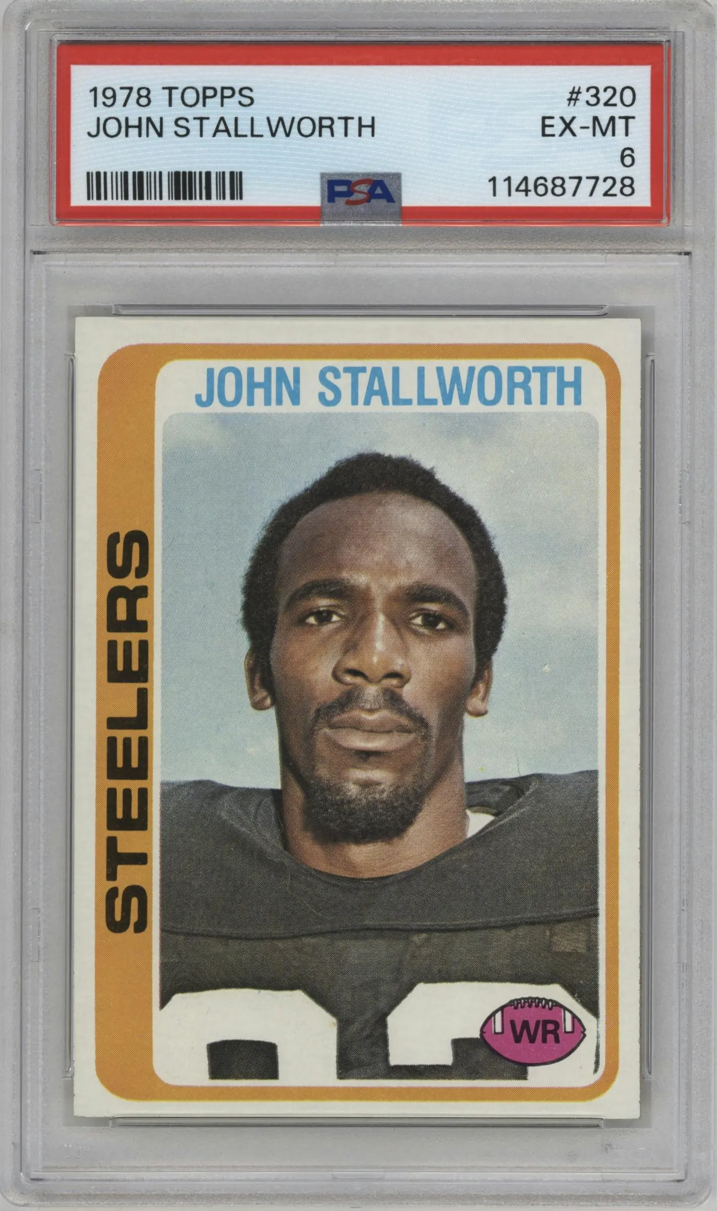 1978 Topps John Stallworth #320 PSA 6
