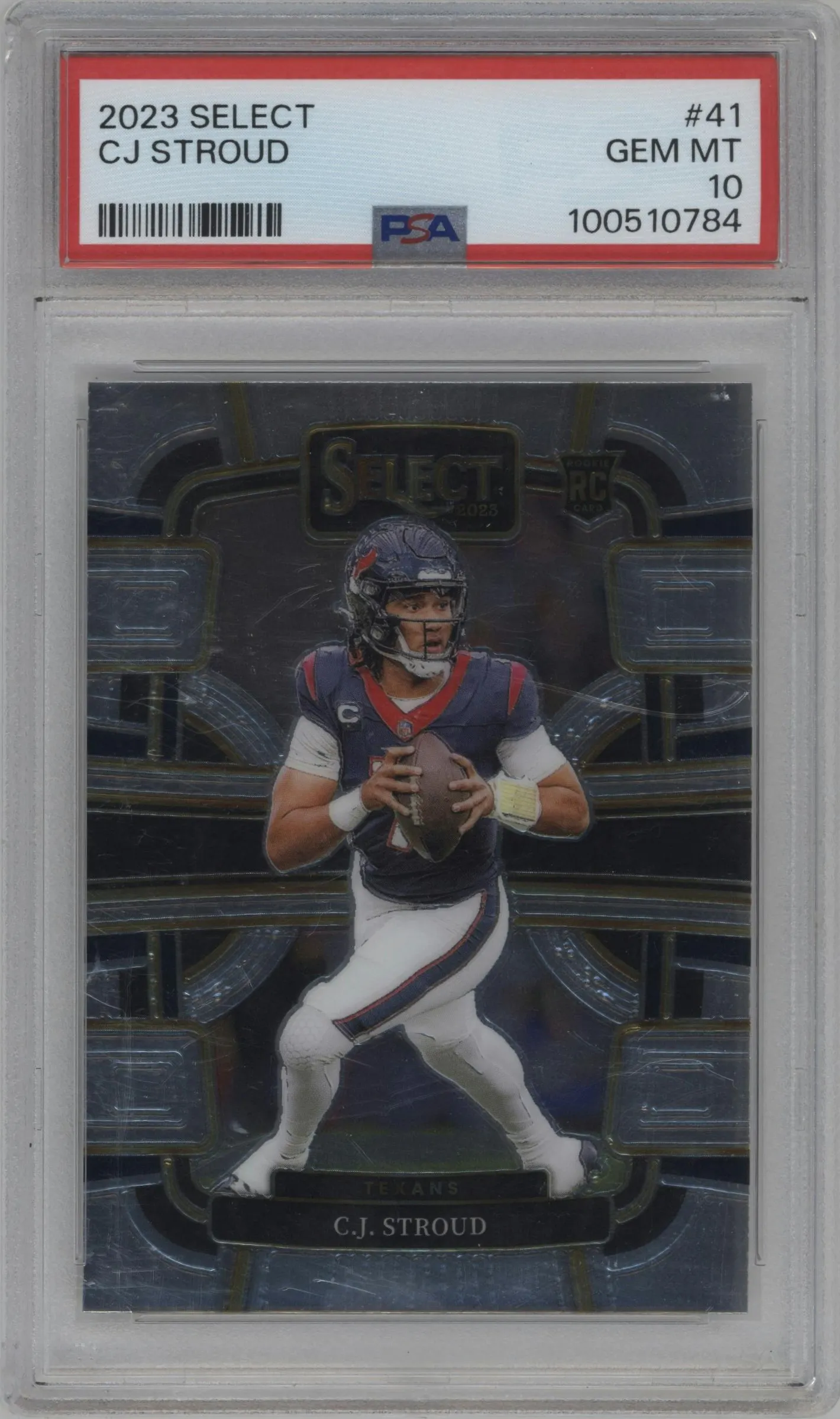 2023 Panini Select C.J. Stroud #41 PSA 10