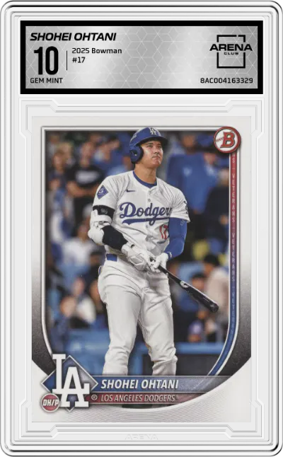 2025 Bowman Shohei Ohtani #17 ARENA CLUB 10