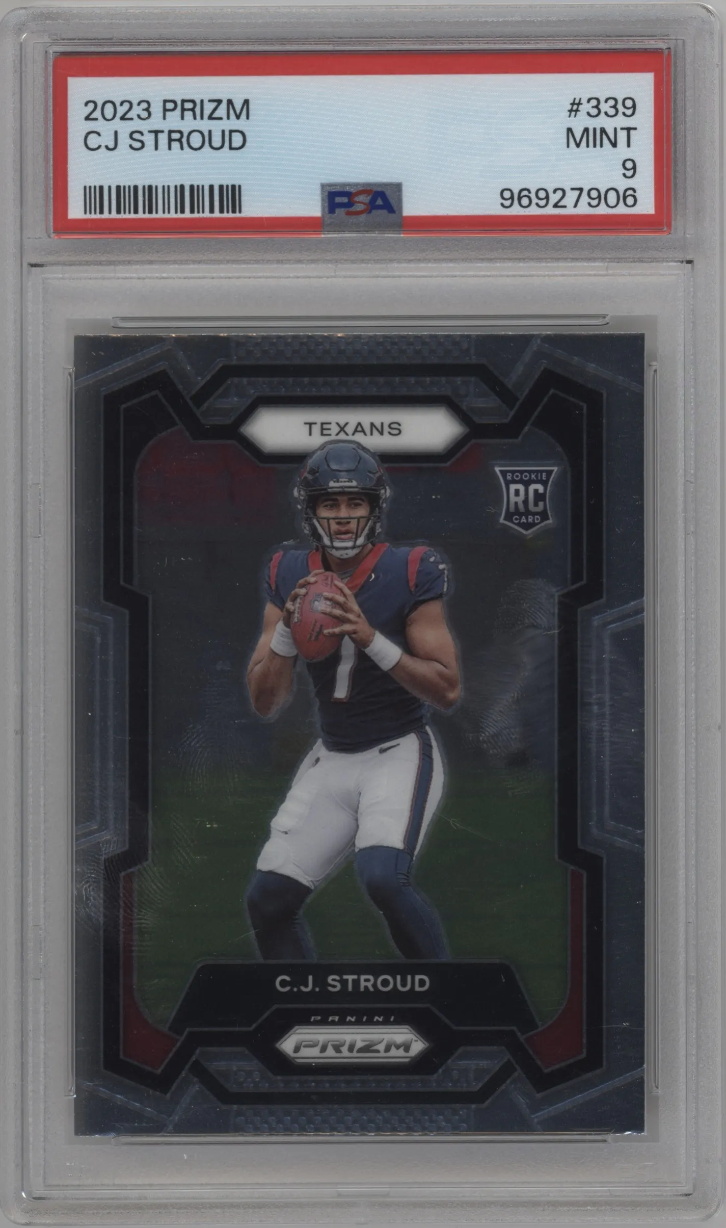 2023 Panini Prizm C.J. Stroud #339 PSA 9