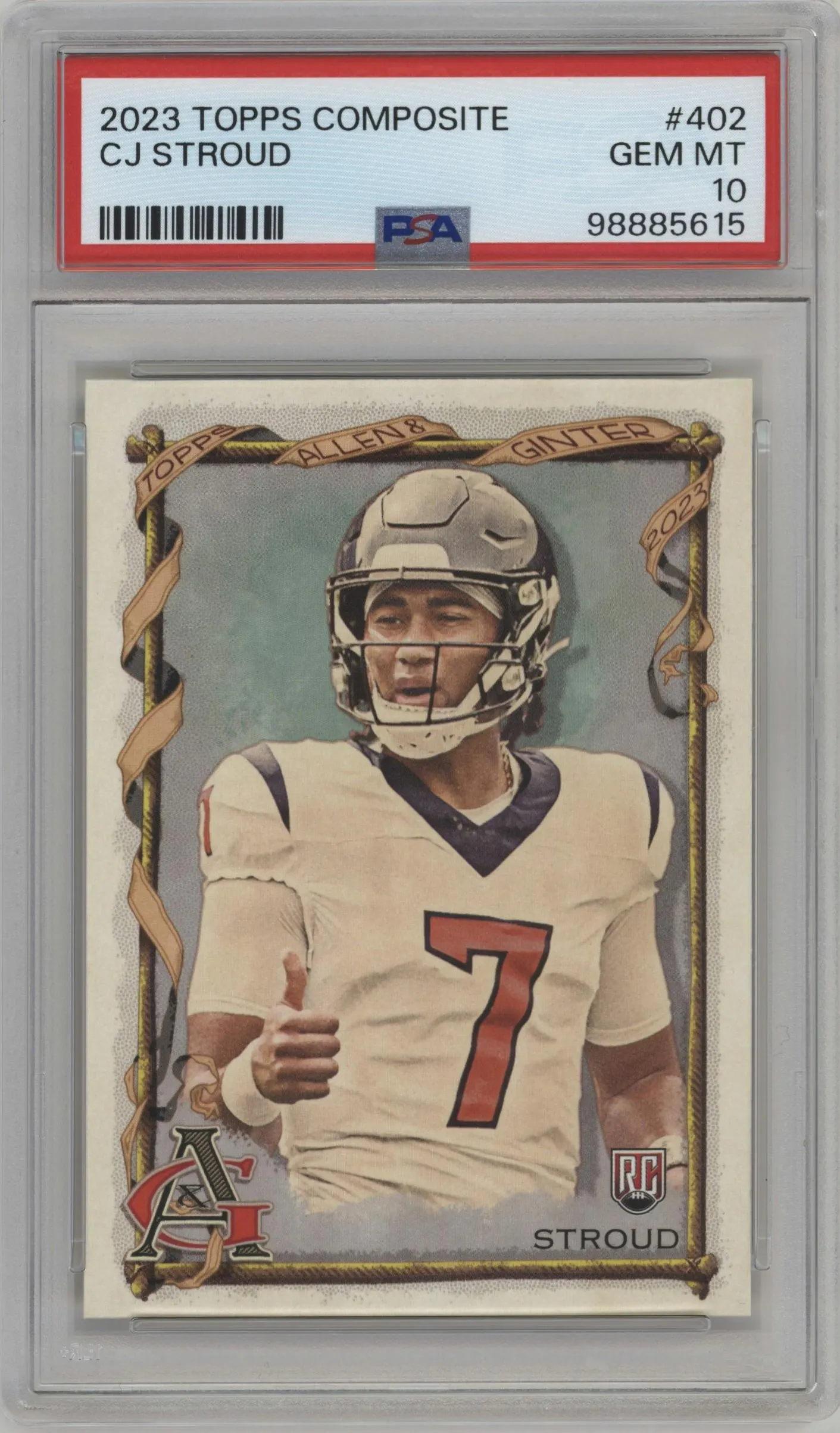 2023 Topps Composite Allen & Ginter CJ Stroud #402 PSA 10