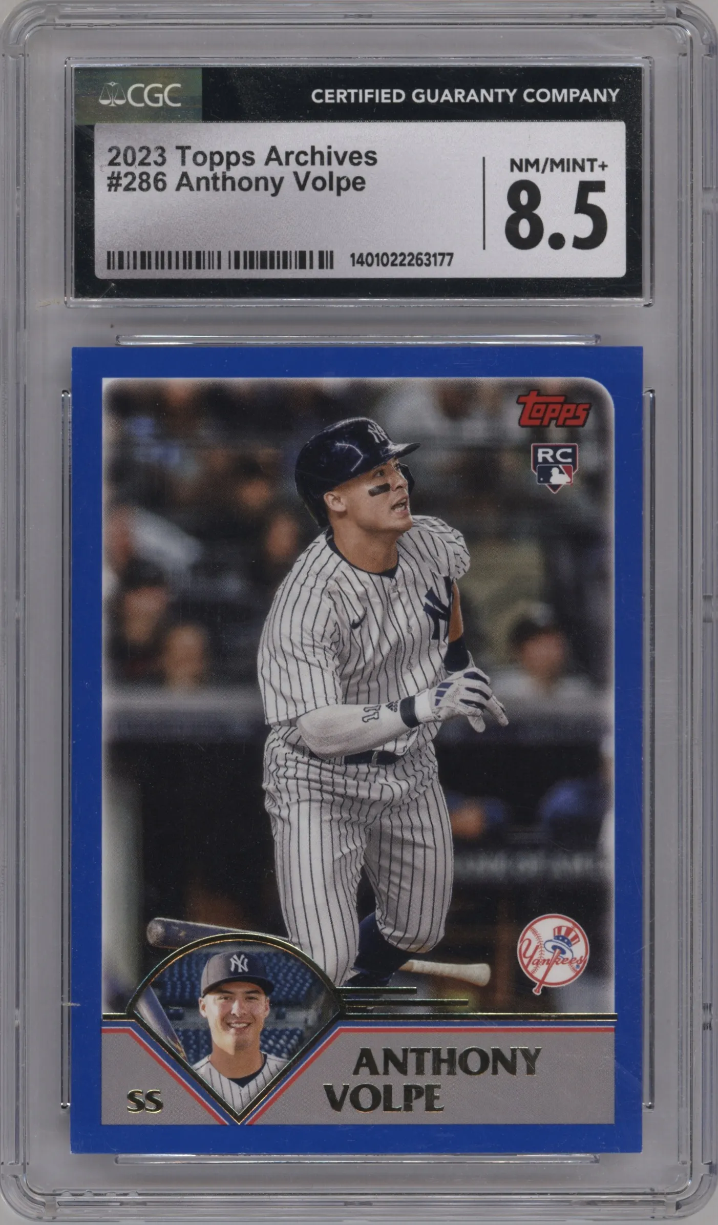2023 Topps Archives Anthony Volpe CGC 8.5