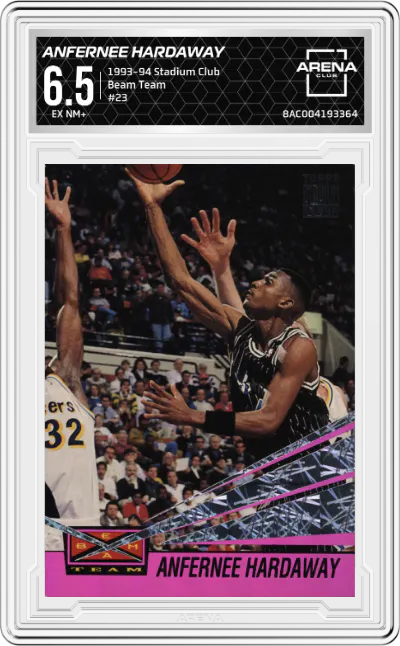 1993 Topps Stadium Club Beam Team Anfernee Hardaway #23 ARENA CLUB 6.5