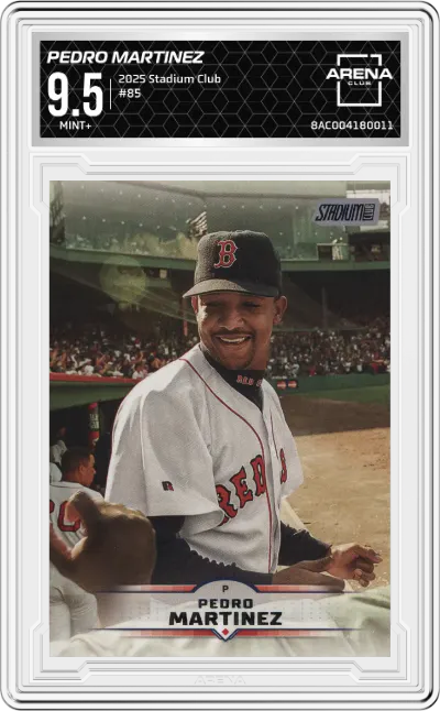 2025 Stadium Club Pedro Martinez #85 ARENA CLUB 9.5