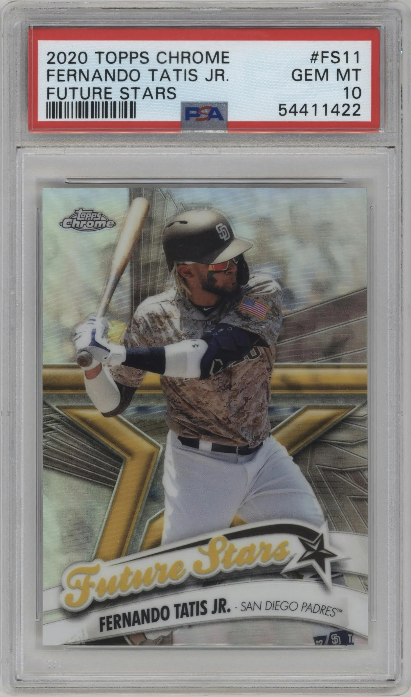 2020 Topps Chrome Future Stars Fernando Tatis Jr. #FS-11 PSA 10