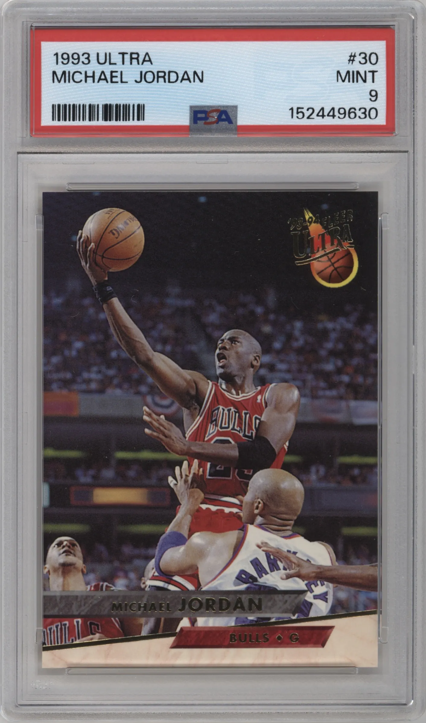 1993 Fleer Ultra Michael Jordan #30 PSA 9