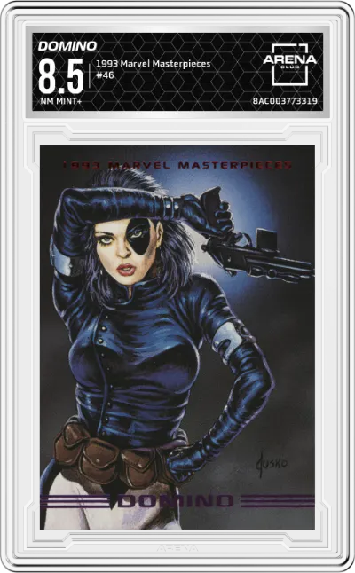 1993 SkyBox Marvel Masterpieces Domino ARENA CLUB 8.5