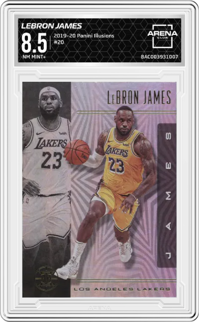 2019 Panini Illusions LeBron James ARENA CLUB 8.5