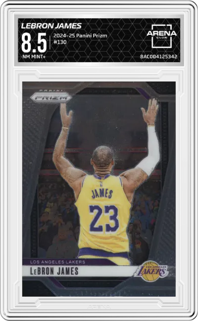 2024 Panini Prizm LeBron James #130 ARENA CLUB 8.5