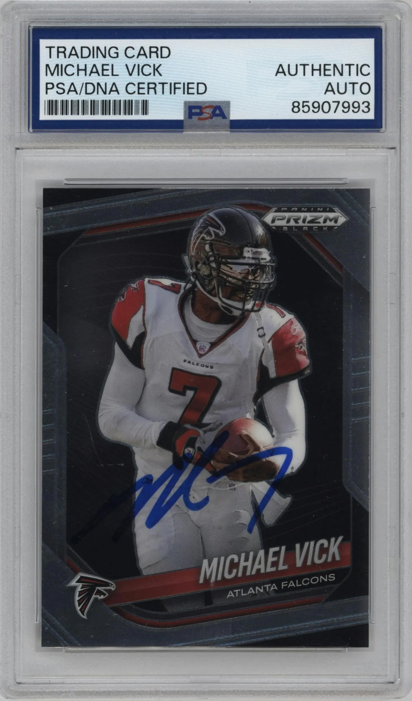 2025 Panini Prizm Black Michael Vick PSA AUTHENTIC #5 PSA