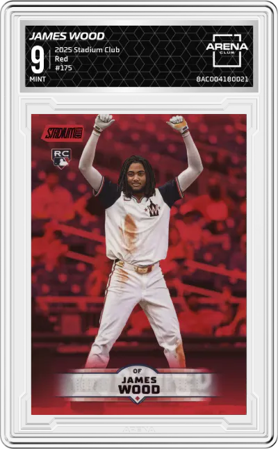 2025 Stadium Club James Wood Red #175 ARENA CLUB 9