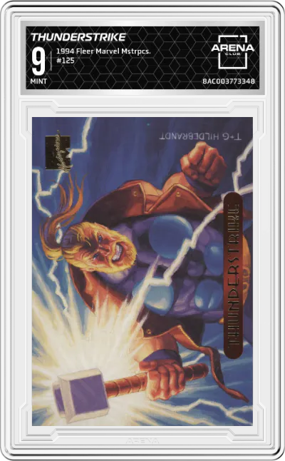 1994 Fleer Marvel Masterpieces Thunderstrike ARENA CLUB 9
