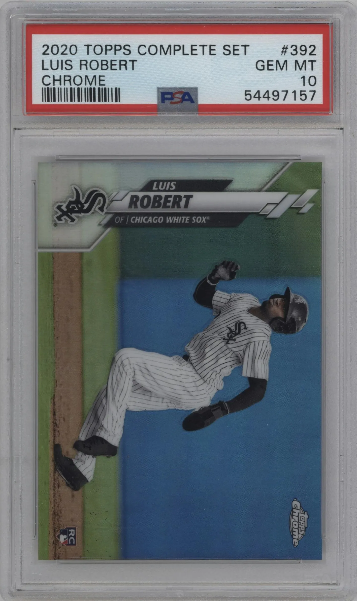 2020 Topps Complete Set Chr.Rke.Variation Luis Robert PSA 10