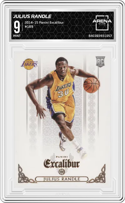 2014 Panini Excalibur Julius Randle ARENA CLUB 9
