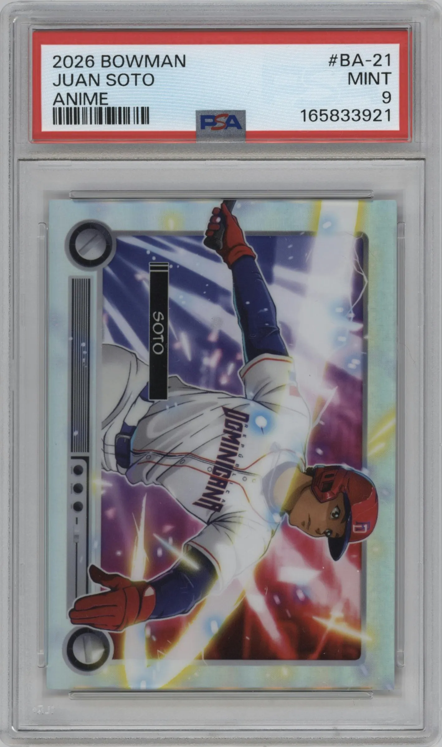 2026 Bowman Anime Juan Soto #BA-21 PSA 9