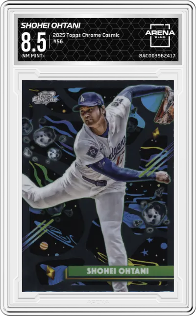 2025 Topps Chrome Cosmic Shohei Ohtani #56 ARENA CLUB 8.5