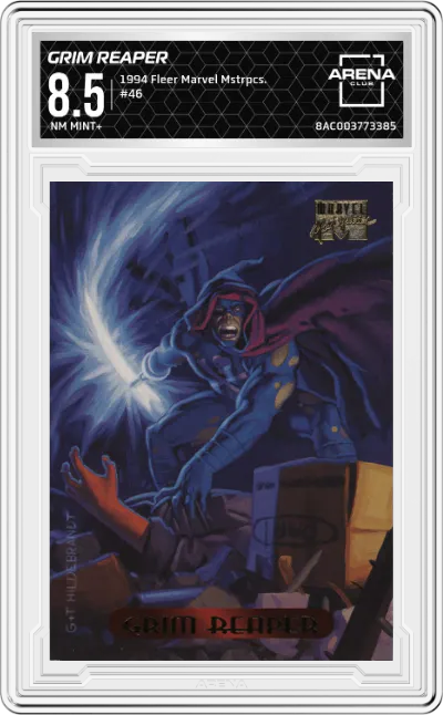 1994 Fleer Marvel Masterpieces Grim Reaper #46 ARENA CLUB 8.5