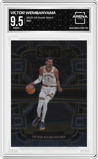 2023 Panini Select Victor Wembanyama #87 ARENA CLUB 9.5