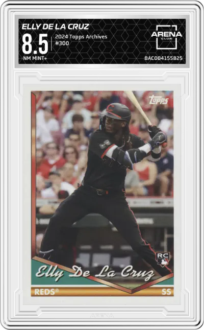 2024 Topps Archives Elly De La Cruz #300 ARENA CLUB 8.5