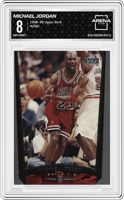 1998 Upper Deck Michael Jordan #230r ARENA CLUB 8
