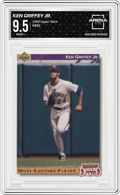 1992 Upper Deck Ken Griffey Jr. ARENA CLUB 9.5