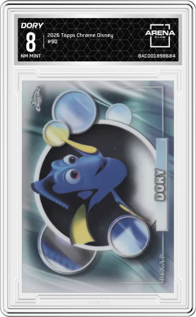 2026 Topps Chrome Disney Dory #90 ARENA CLUB 8