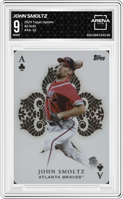 2023 Topps Update All Aces John Smoltz #AA-52 ARENA CLUB 9