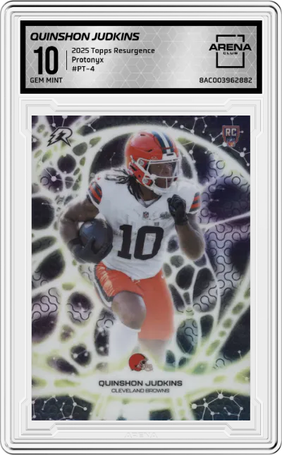 2025 Topps Resurgence Protonyx Quinshon Judkins #PT-4 ARENA CLUB 10