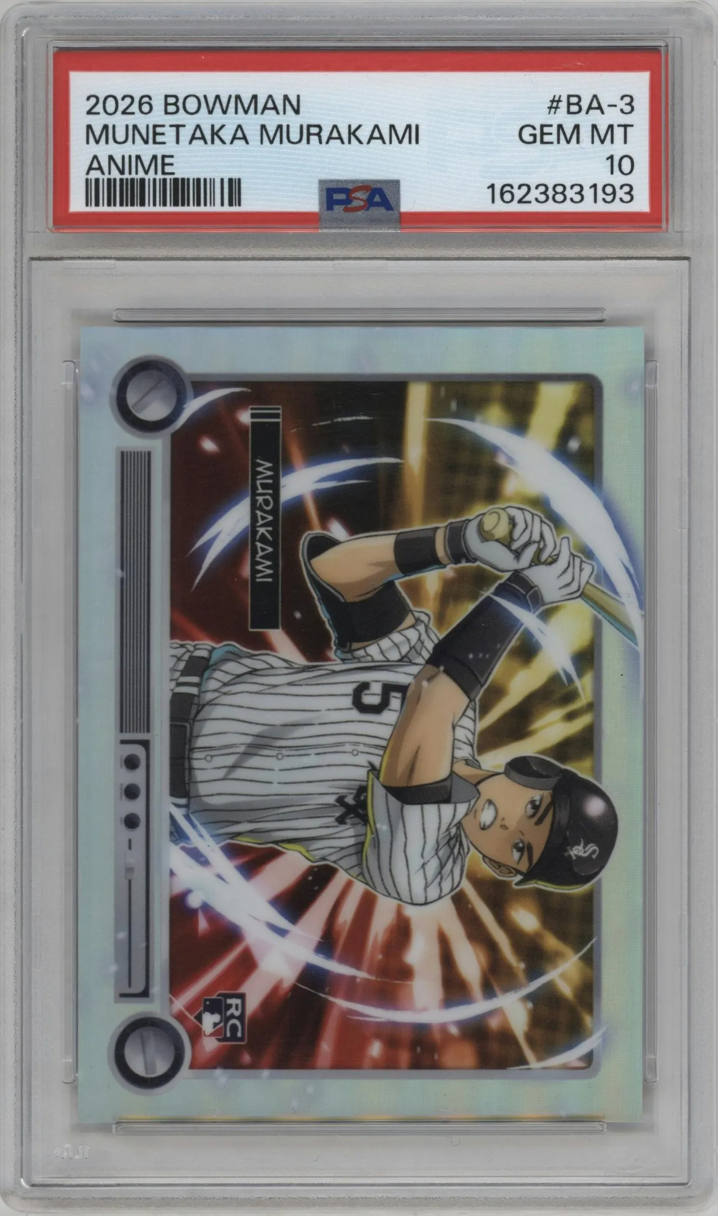 2026 Bowman Anime Munetaka Murakami #BA-3 PSA 10